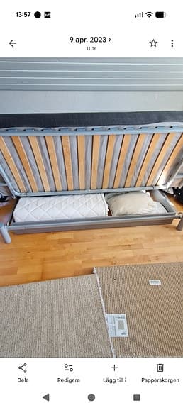 Fin bäddsoffa