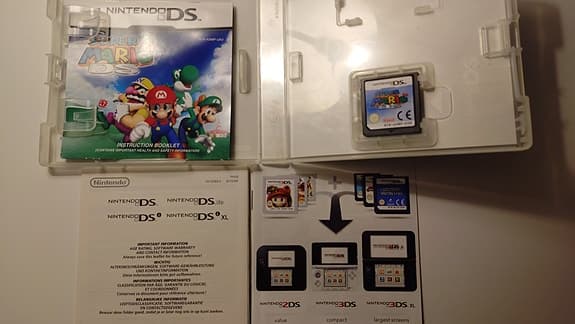 Super Mario 64 DS, original, Collector's item