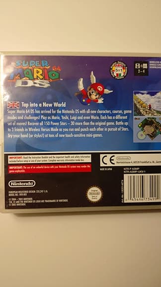 Super Mario 64 DS, original, Collector's item