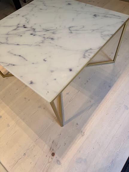 Soffbord marmor