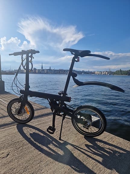 Mi Smart Electric Folding Bike Hopfällbar Elcykel, svart