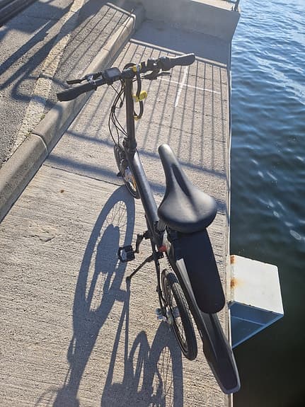 Mi Smart Electric Folding Bike Hopfällbar Elcykel, svart