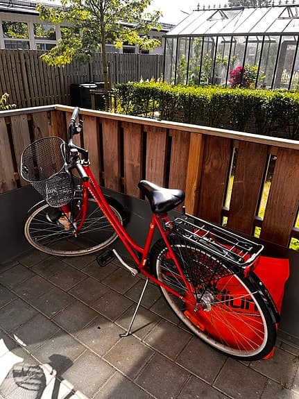 Crescent City Bike damcykel 28" M röd