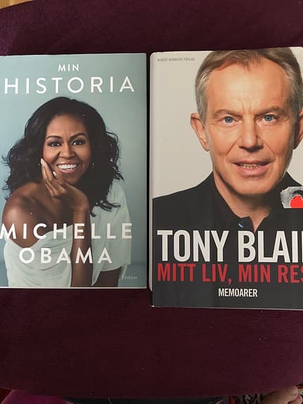 Bokpaket : Min historia & Mitt liv, min resa – memoarer