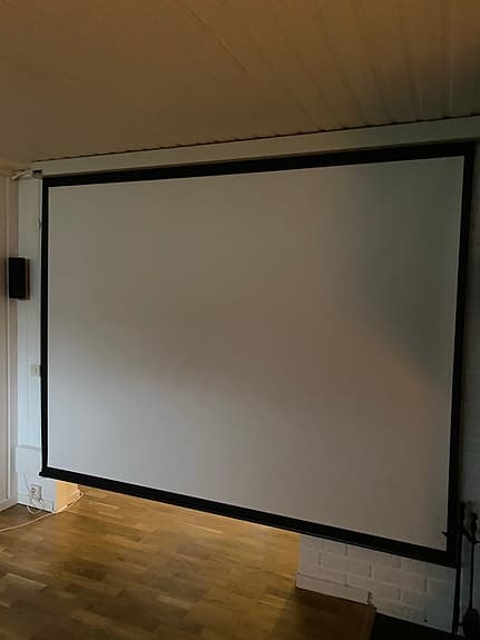 Projektorduk till hemmabio