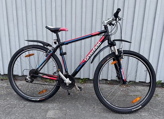 Greenfield MTB SUPERIOR Sport 29 tum Aluminium Ram