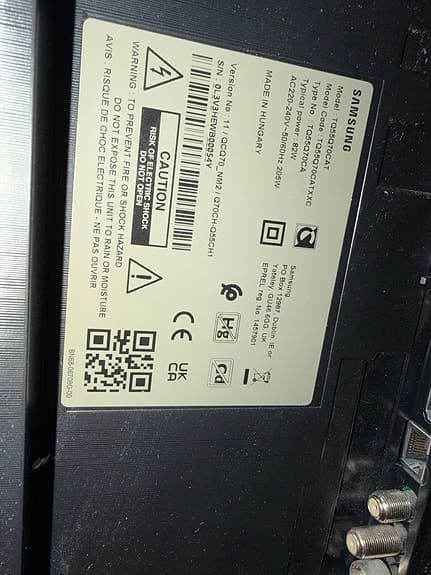 Samsung 4K QLED  55”