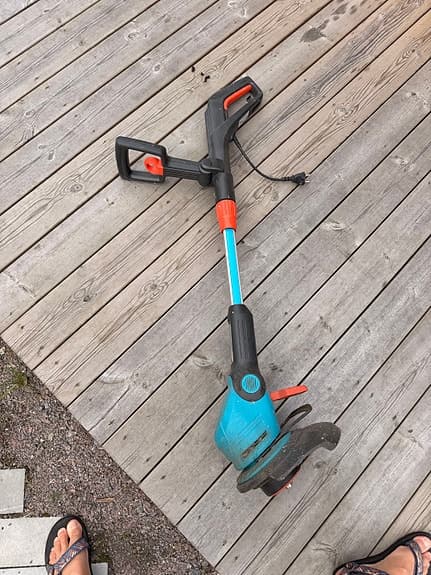 Gardena grästrimmer blå/svart