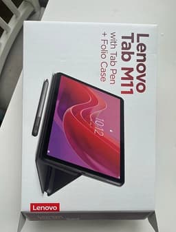 Lenovo Tab M11 surfplatta 128 GB med penna och fodral