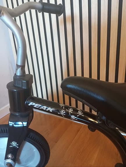 Peak trehjuling svart