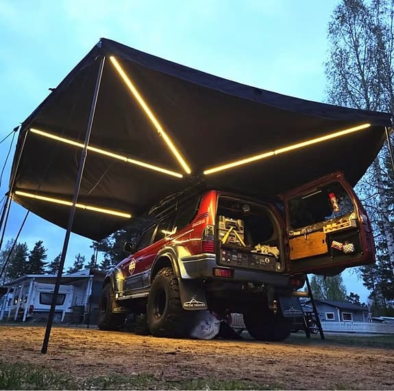 Gasell Adventure 270XL Markis / Awning Med LED