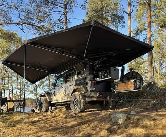 Gasell Adventure 270XL Markis / Awning Med LED
