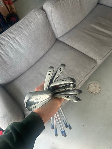 Titleist 716mb/cb järnset golfklubbor 4-p