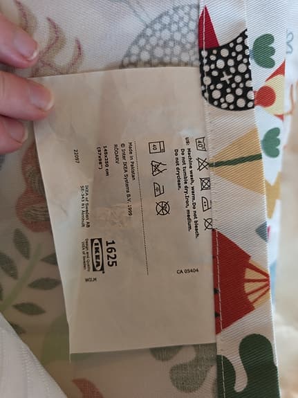 Gardin, IKEA rödarv