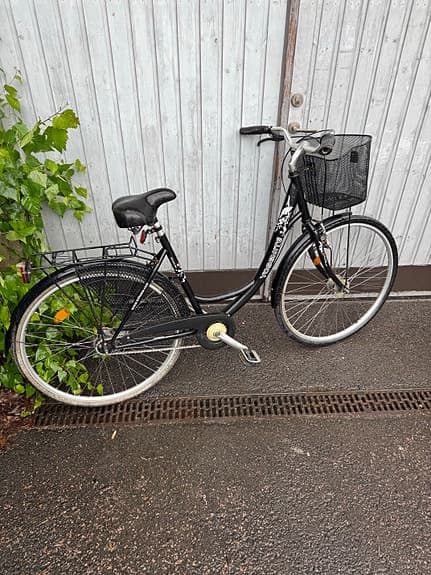 26 tum damcykel 7 växlad