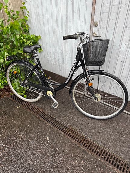 26 tum damcykel 7 växlad