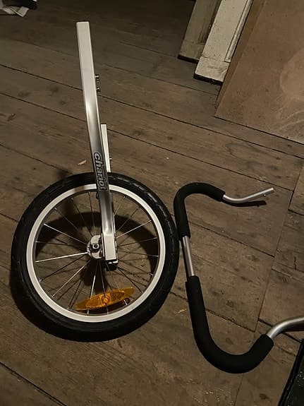 Jogging kit till Cougar chariot cykelvagn för barn + ledstång