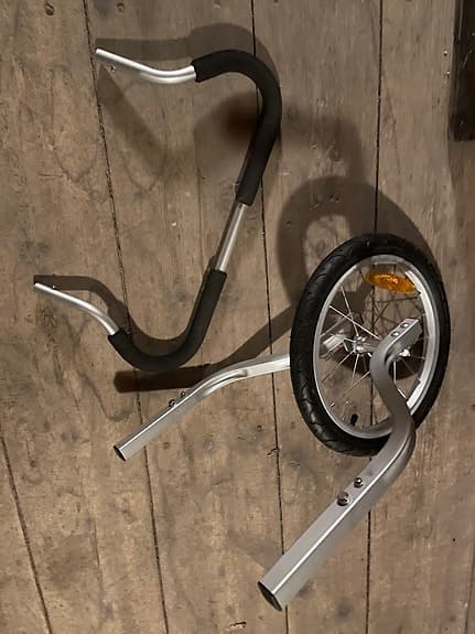 Jogging kit till Cougar chariot cykelvagn för barn + ledstång