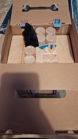 Ny Kubb spel i trä ( Bex Höganäs Sweden)