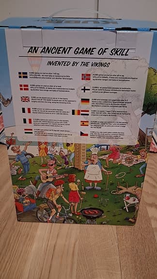 Ny Kubb spel i trä ( Bex Höganäs Sweden)