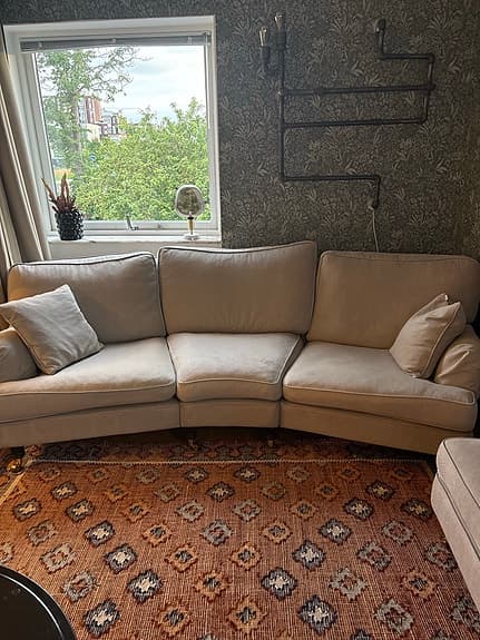 Engelsson howardsoffa med pall
