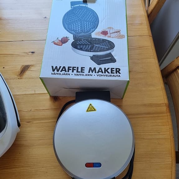 Waffle Maker våffeljärn hjärtformat
