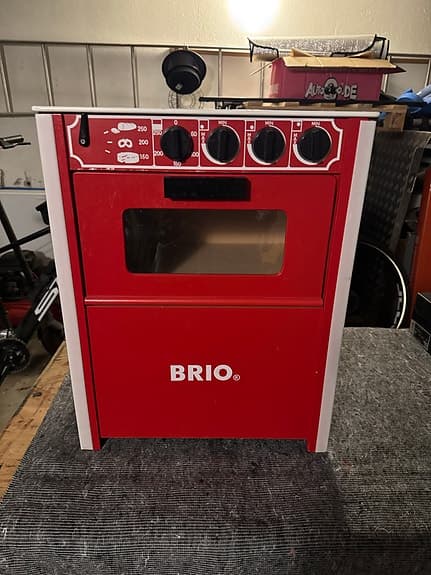 BRIO leksaksspis röd