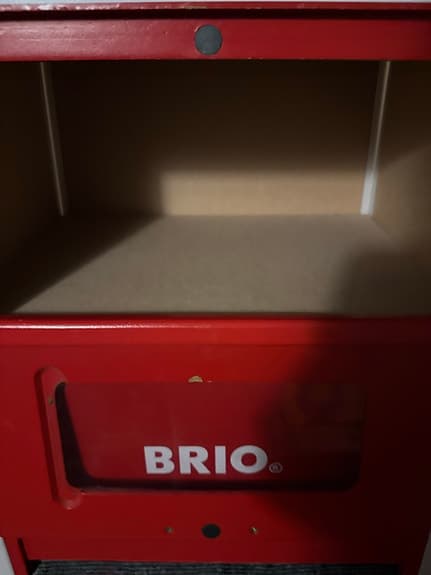 BRIO leksaksspis röd
