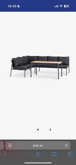 Lounge set / Utemöbler