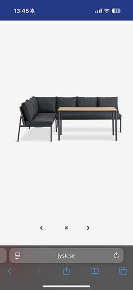 Lounge set / Utemöbler