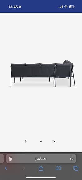 Lounge set / Utemöbler