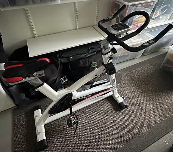 Spinstar motionscykel med träningsdator