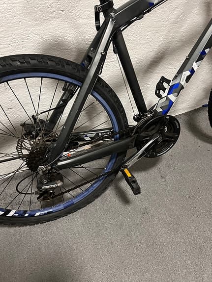 Scott mountainbike XS 26" unisex svart/blå