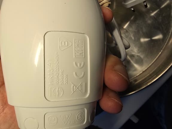 Philips stavmixer vit