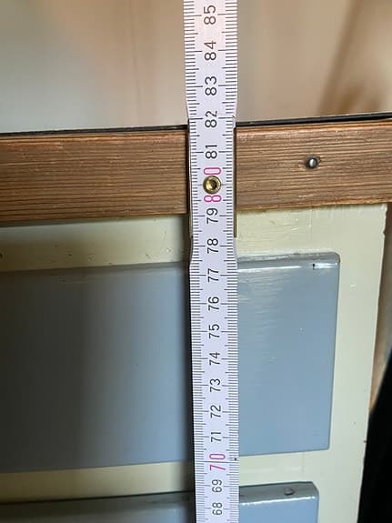 Kökshurts med skåp 50-60 tals inredning