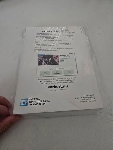 STR Trafikskola körkortsböcker paket personbil B