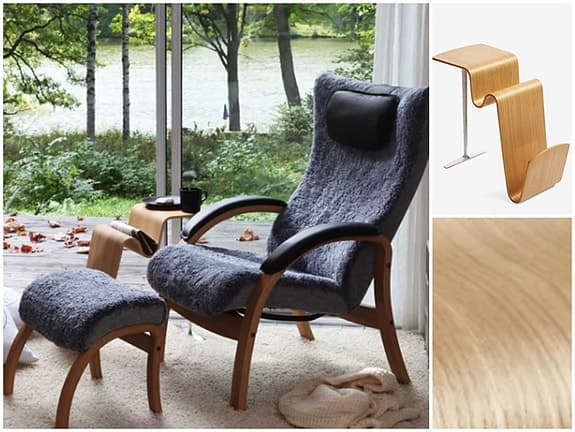 Funco Sidobord /Tidningsställ/Funktionell förvaring - Designer Jahn Aamodt