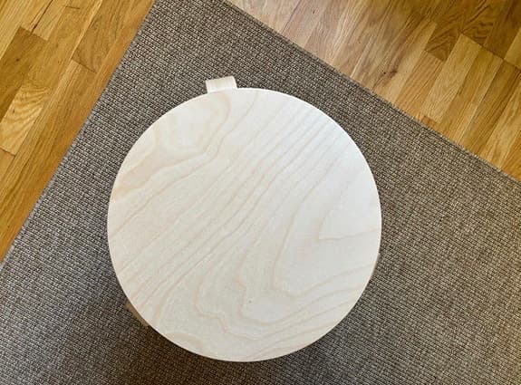 Original Artek Stool 60 björk - Alvar Aalto - nära nyskick