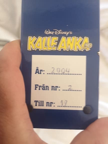 Kalle anka samlarpärm