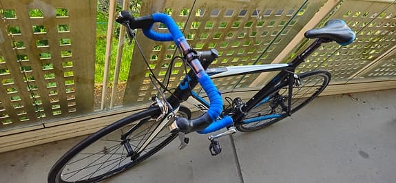 Scott landsvägscykel L 28"/700c svart/blå unisex
