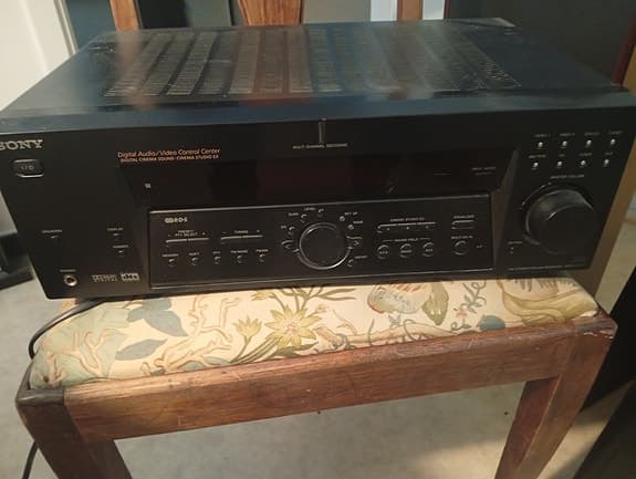 Sony surroundreceiver svart