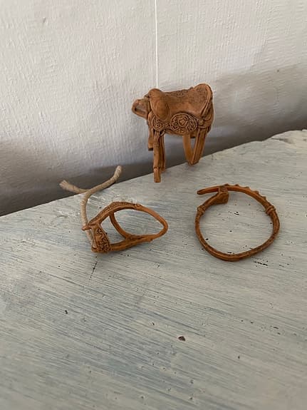 Schleich cowboyset med häst och ryttare