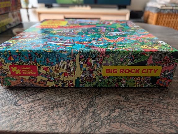 pussel Big Rock City pussel 1000 bitar