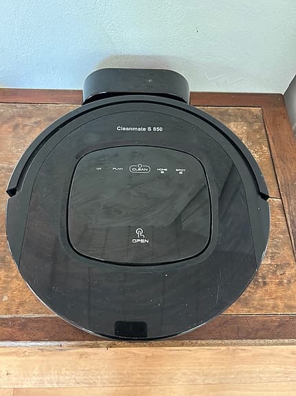 Cleanmate S 850 robotdammsugare svart