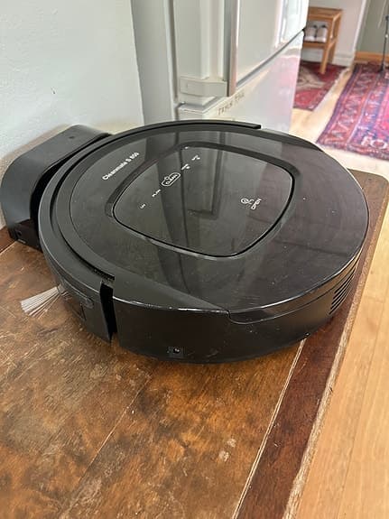 Cleanmate S 850 robotdammsugare svart