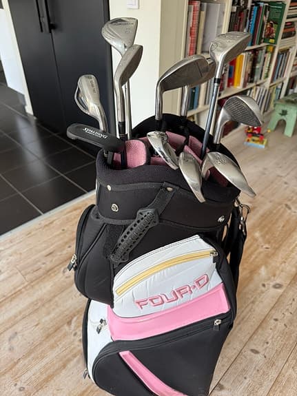 Golfset Light & Easy III med FOUR-D golfbag för dam och junior