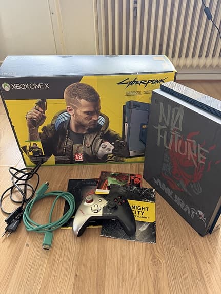 Xbox One X Cyberpunk 2077 Limited Edition konsol