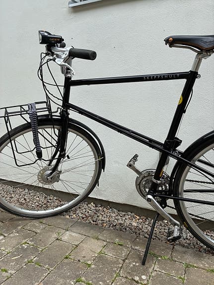 Skeppshult Z cykel herrcykel 28" ram 58 cm svart