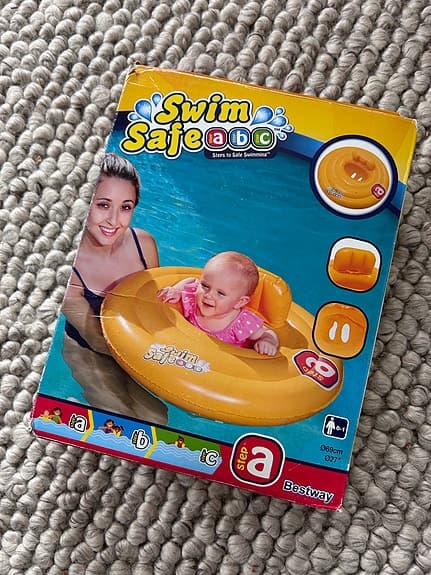 Badring för bebis Swim Safe