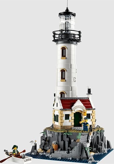 LEGO Ideas Motoriserad fyr 21335 Öppnad!